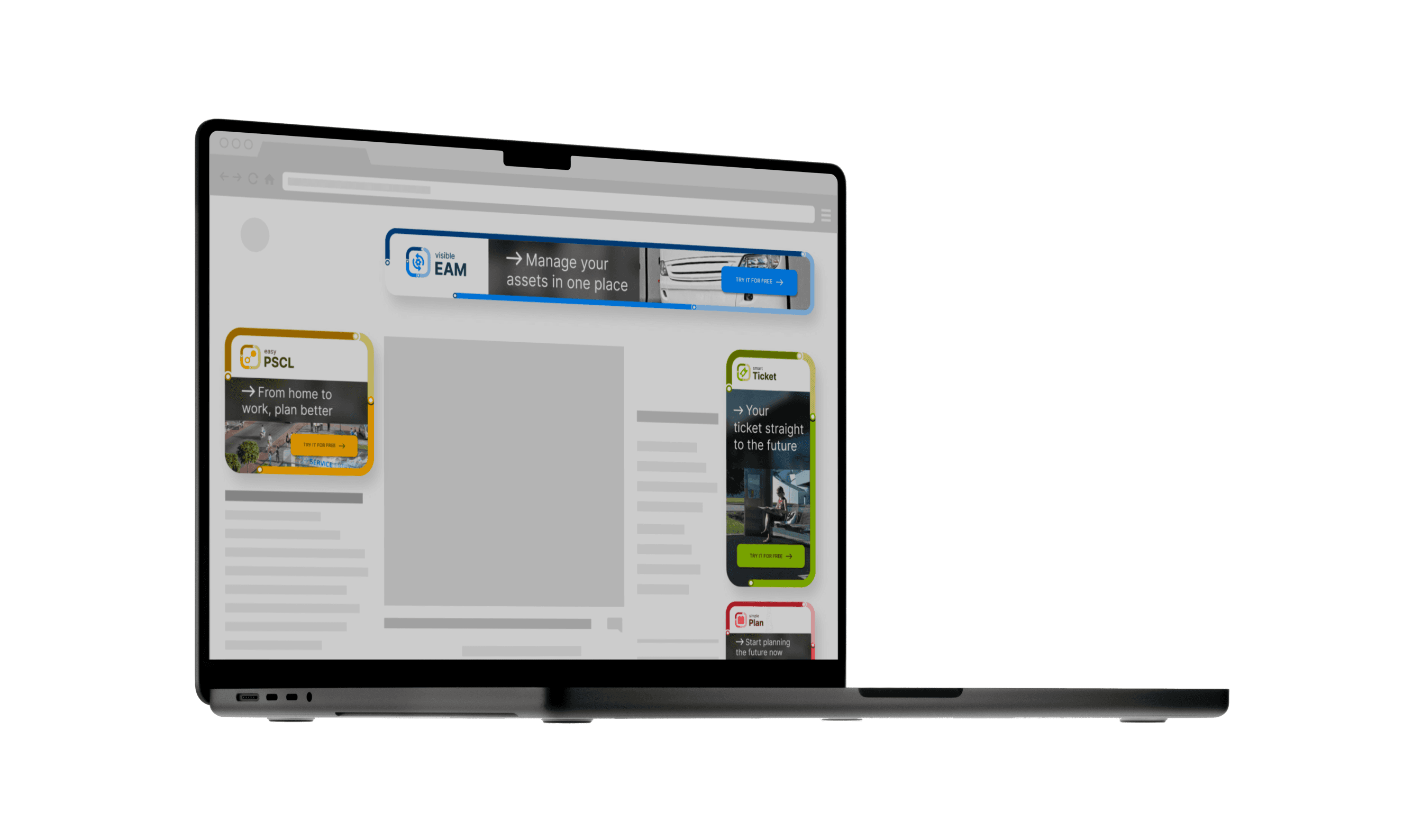 Servizi S.T. - Concept and design elaboration of a product suite